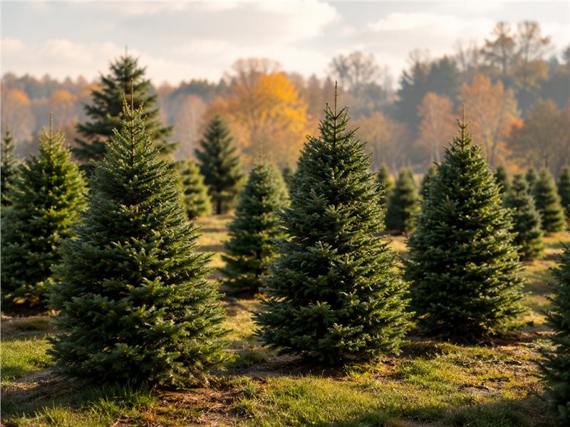 Christmas Trees at Peterson Family Farm