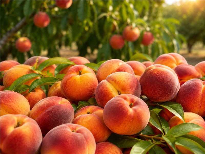Peaches at Peterson Family Farm