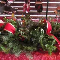 Holiday centerpieces at Peterson Family Farm