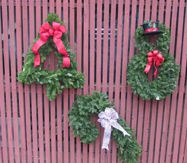 Holiday novelty items at Peterson Family Farm